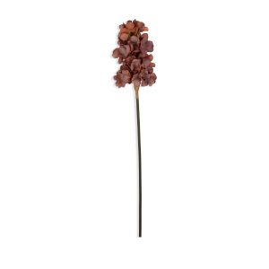 Alternative view of Artificial Antique Pink Cone Hydrangea Stem