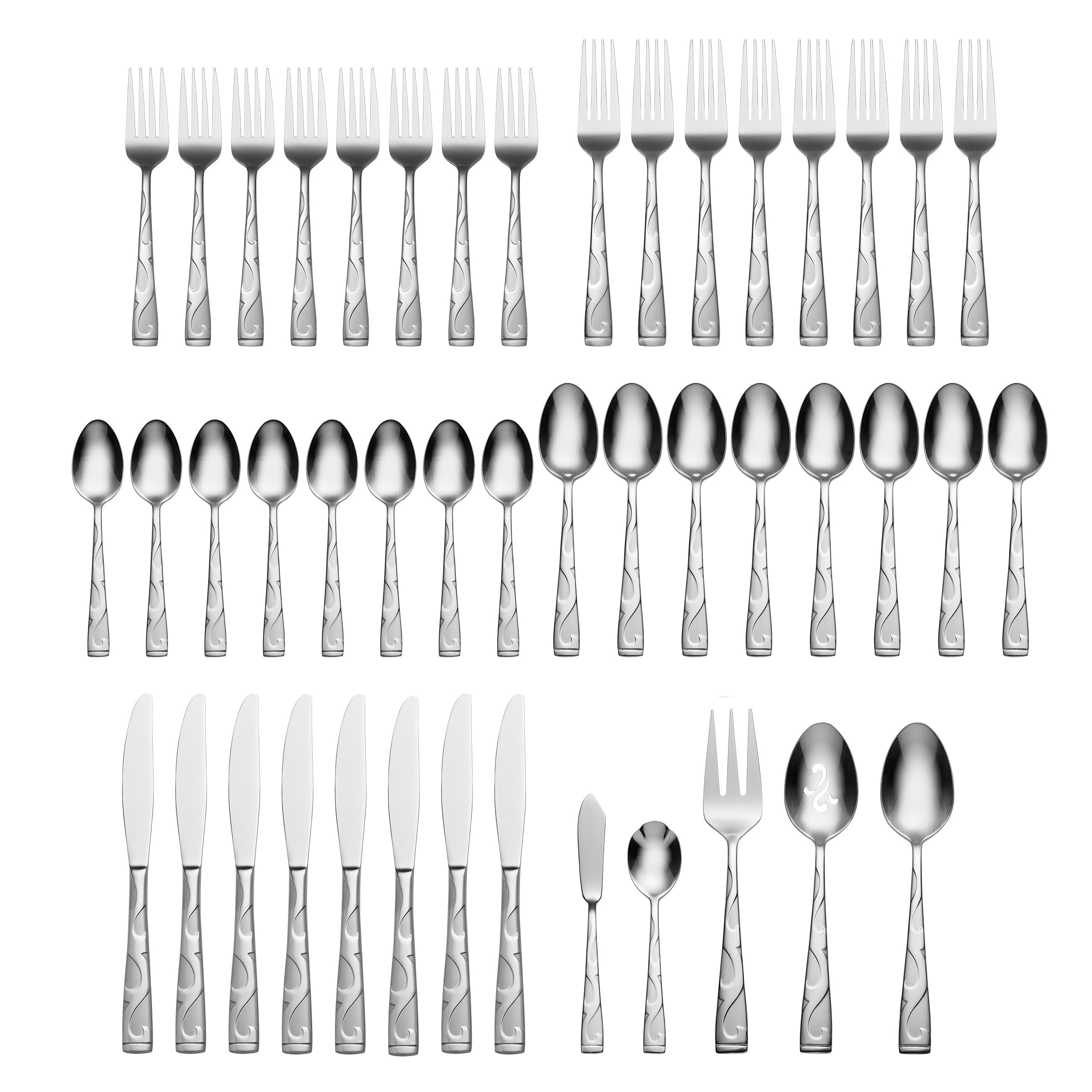 Tuscany 45-Piece Flatware Set - Image 2