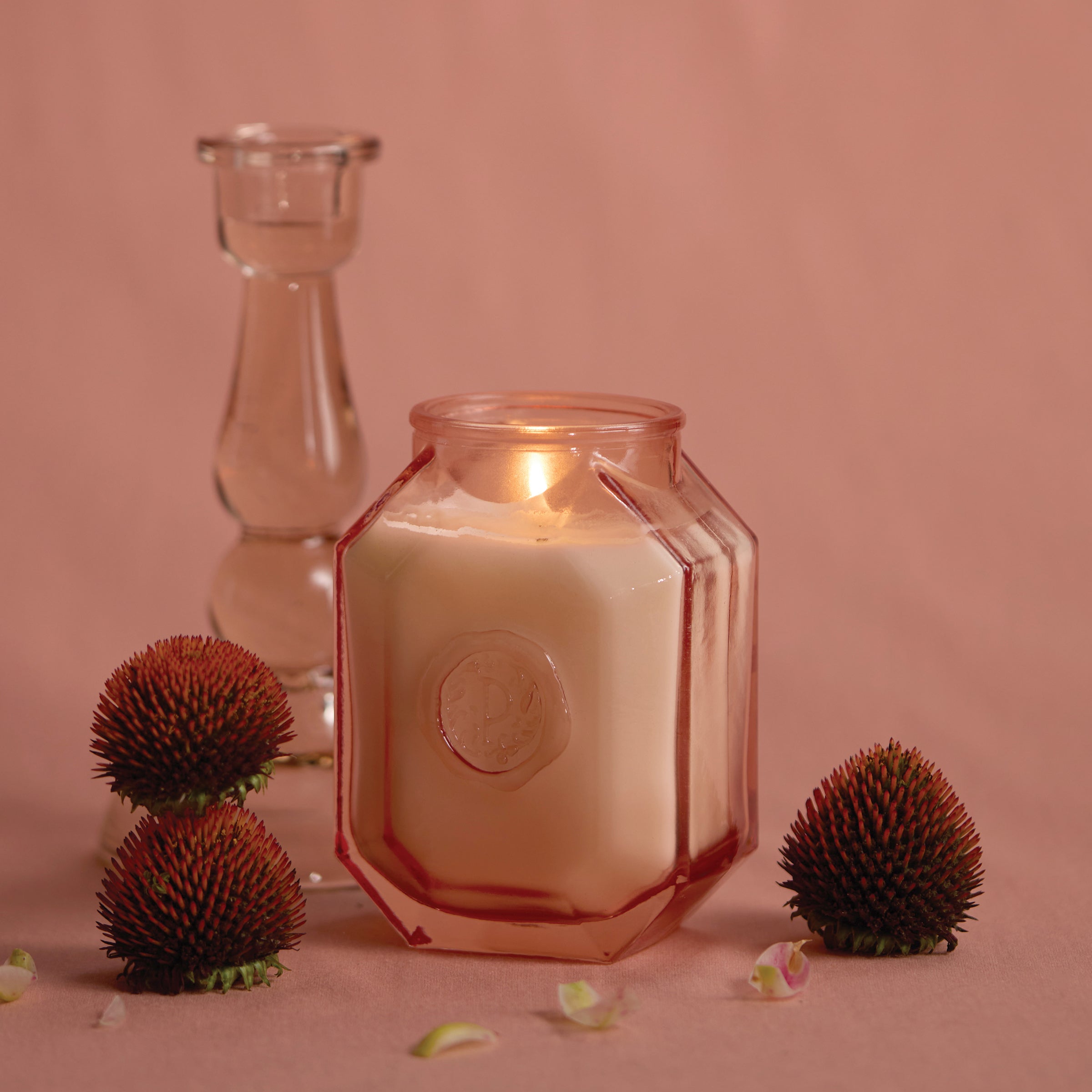 Botanica Saffron Rose 8oz Candle - Image 6