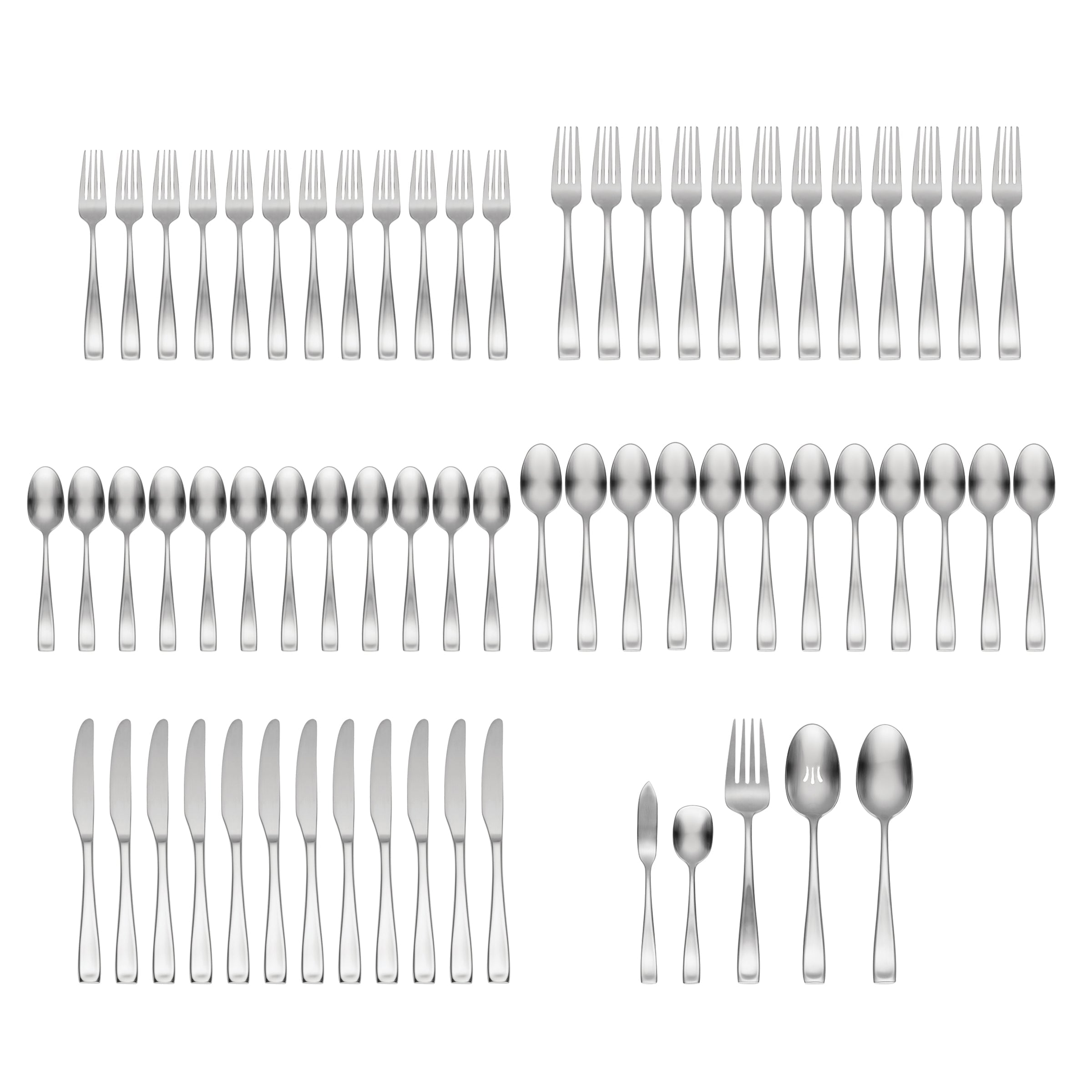 Moda Satin 65-Piece Flatware Set - Image 2