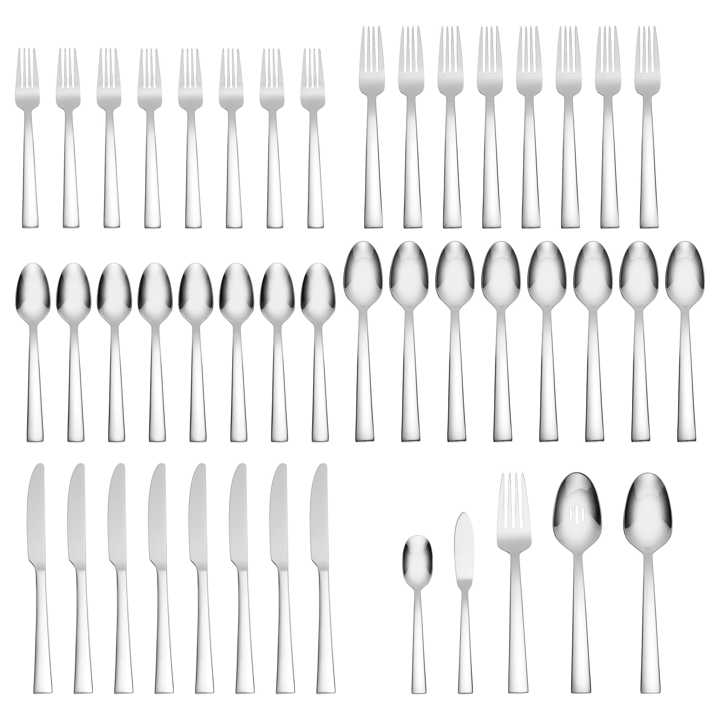 Madison Ave 45-Piece Flatware Set - Image 2