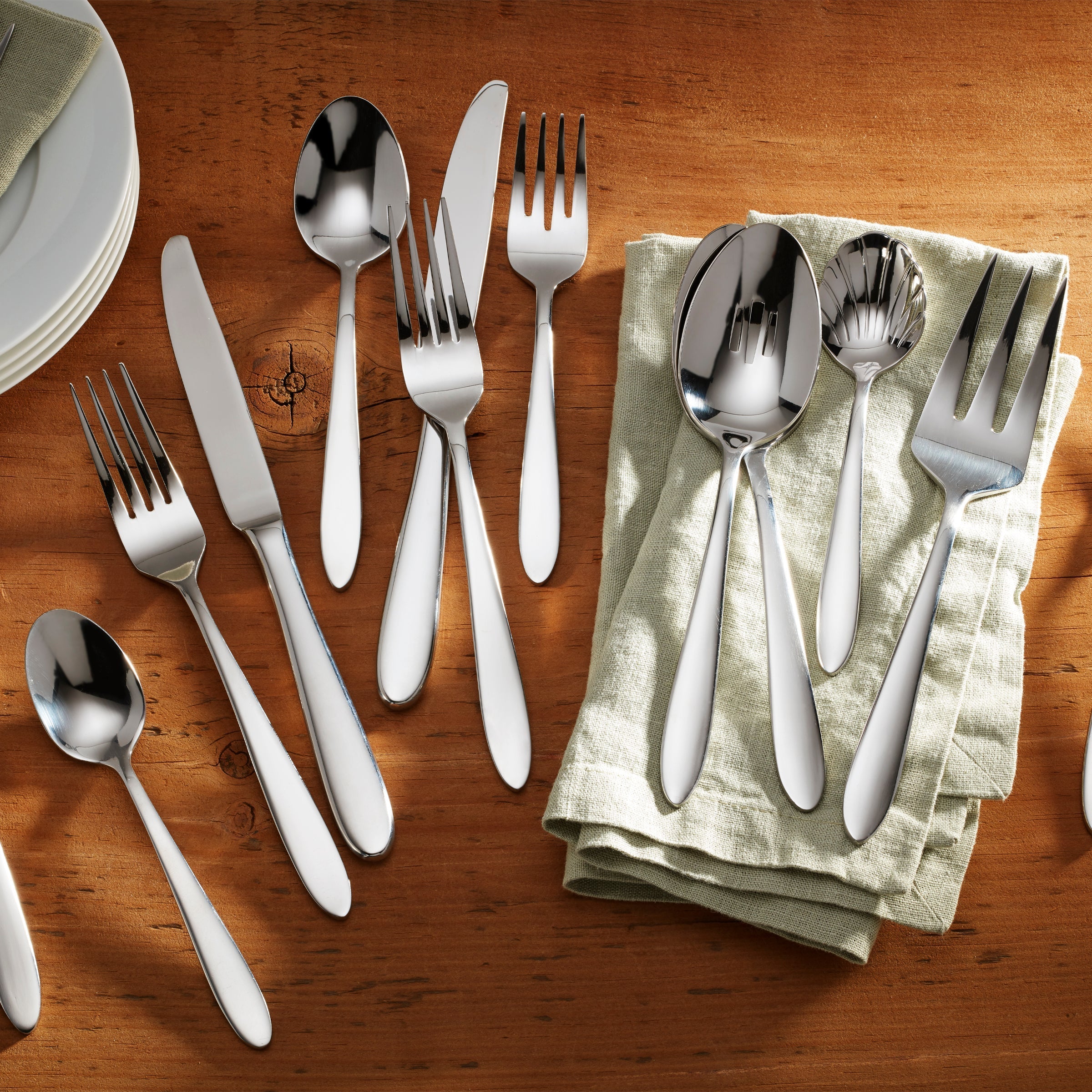 Mooncrest 45-Piece Flatware Set - Image 2