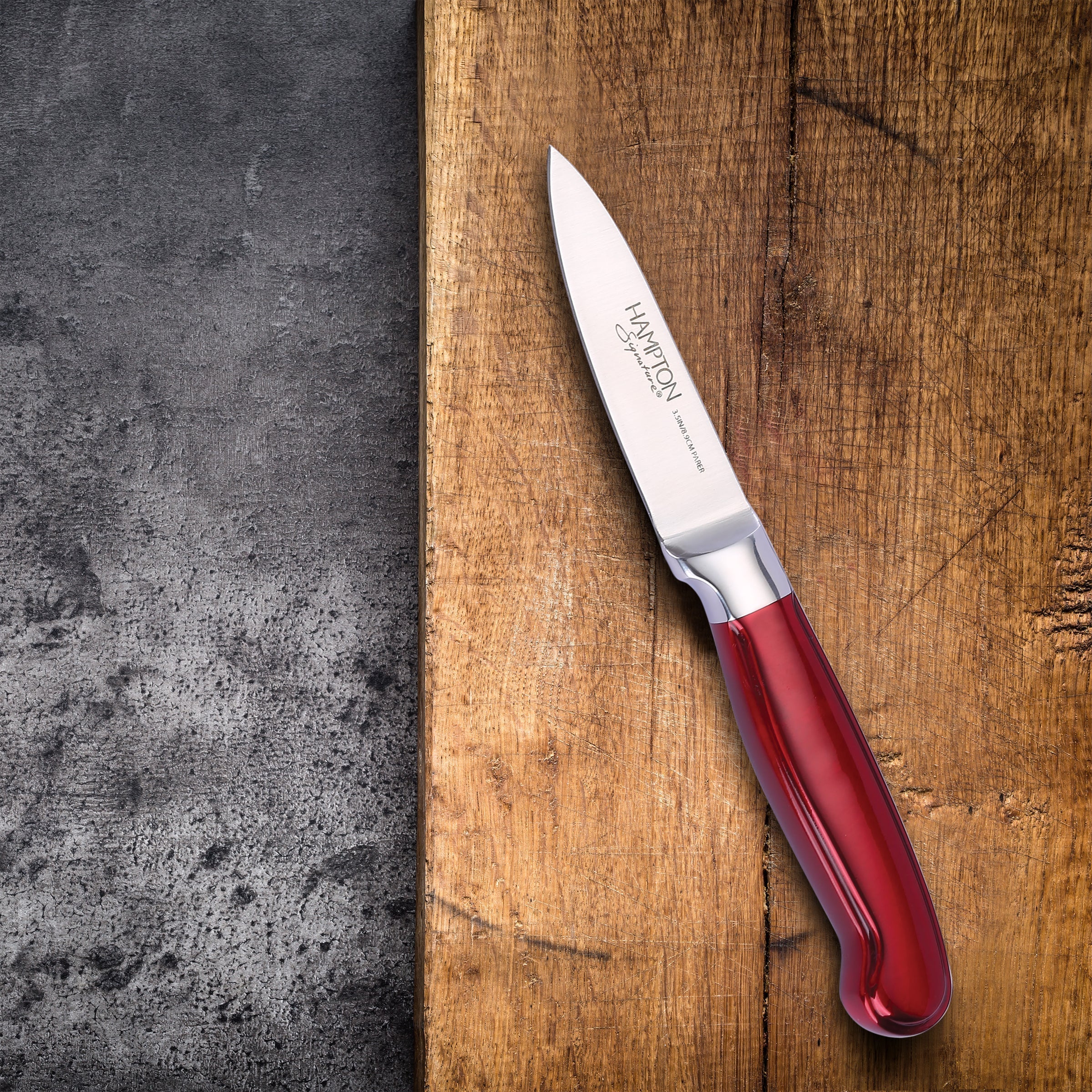 Rorik Red 3.5 Paring Knife with Blade Guard - Image 2