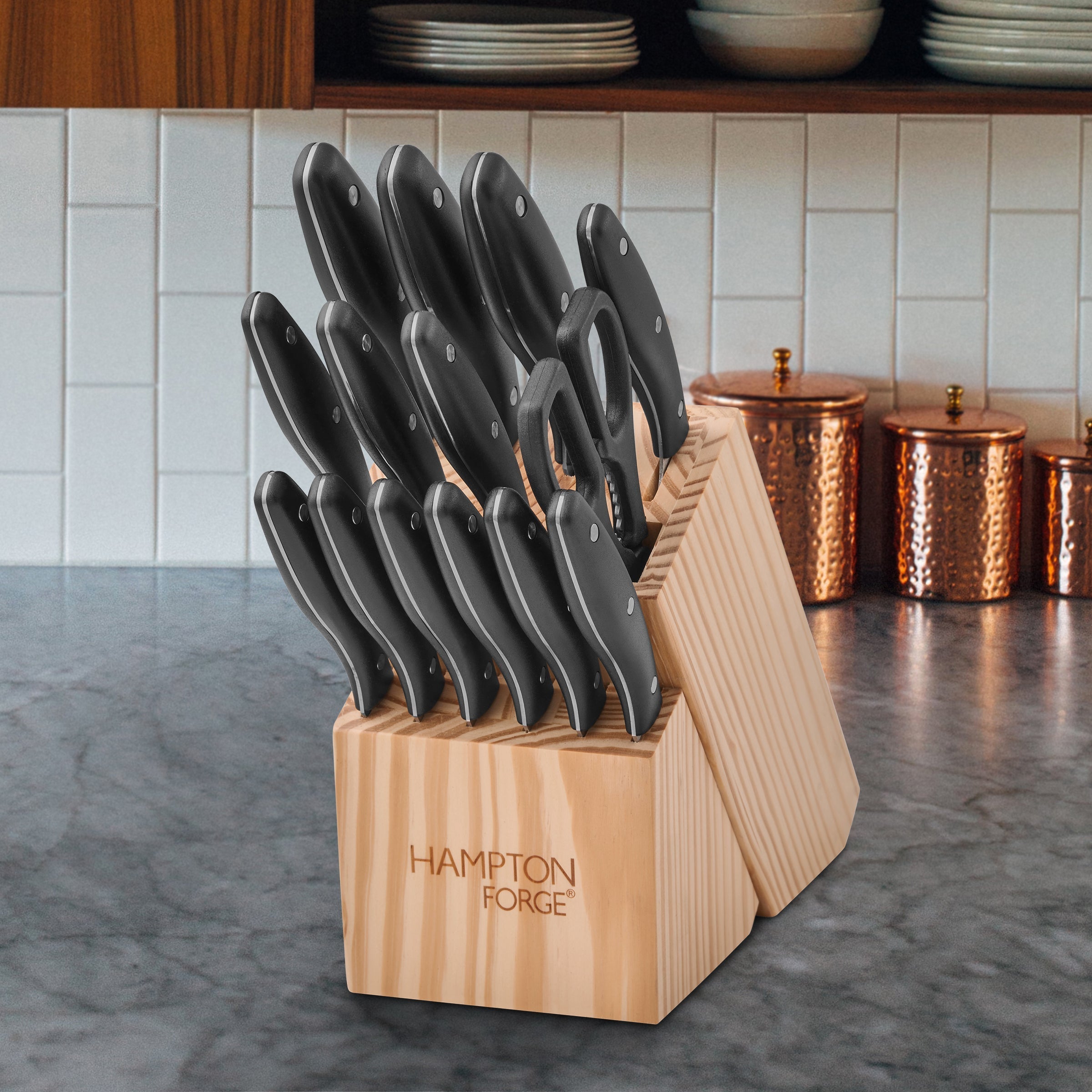 Rochester 15-Piece Cutlery Block Set - Image 4