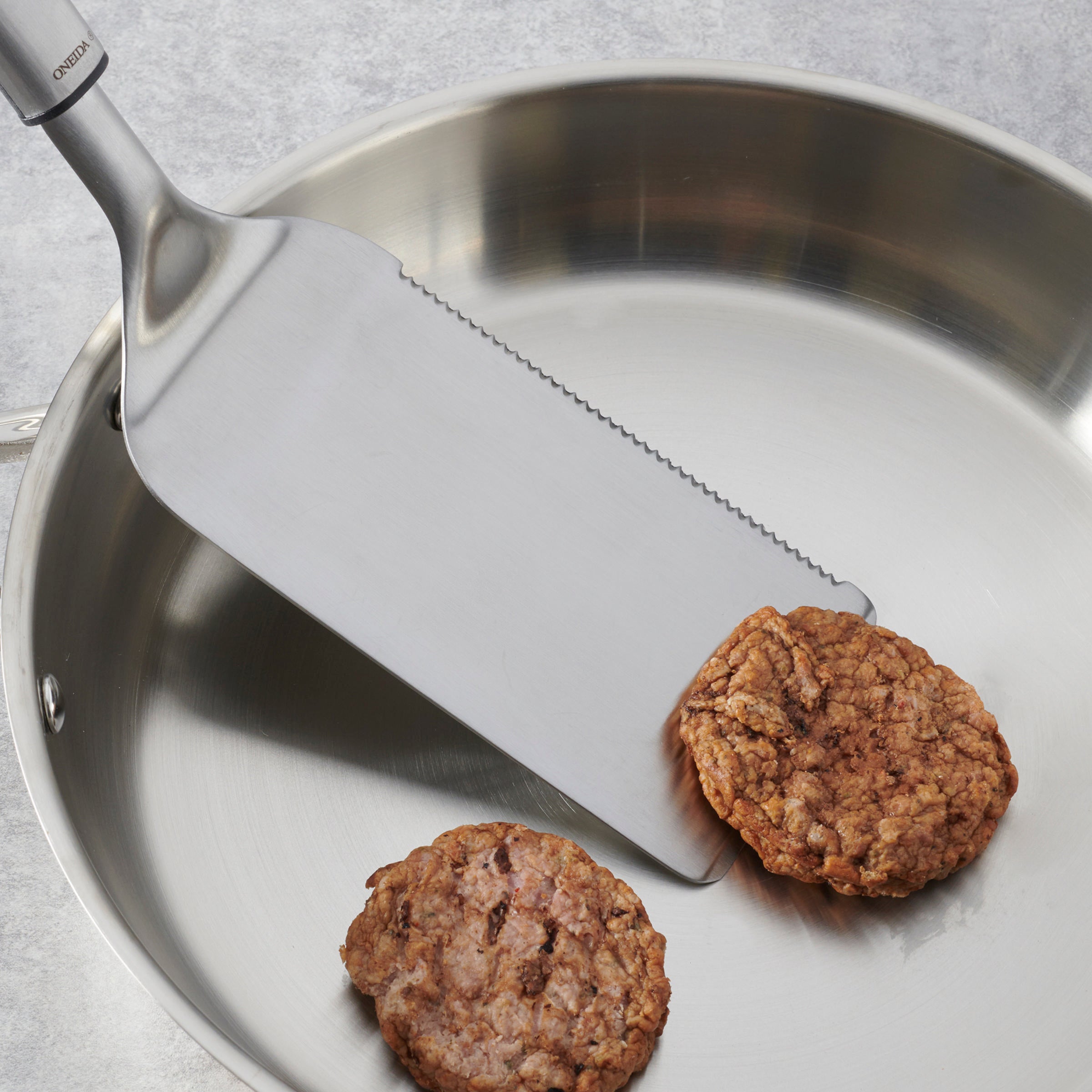Elite Gadgets Stainless Steel Griddle Turner - Image 2