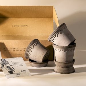 Kobenhavner Grey Pot Set. Set of 3
