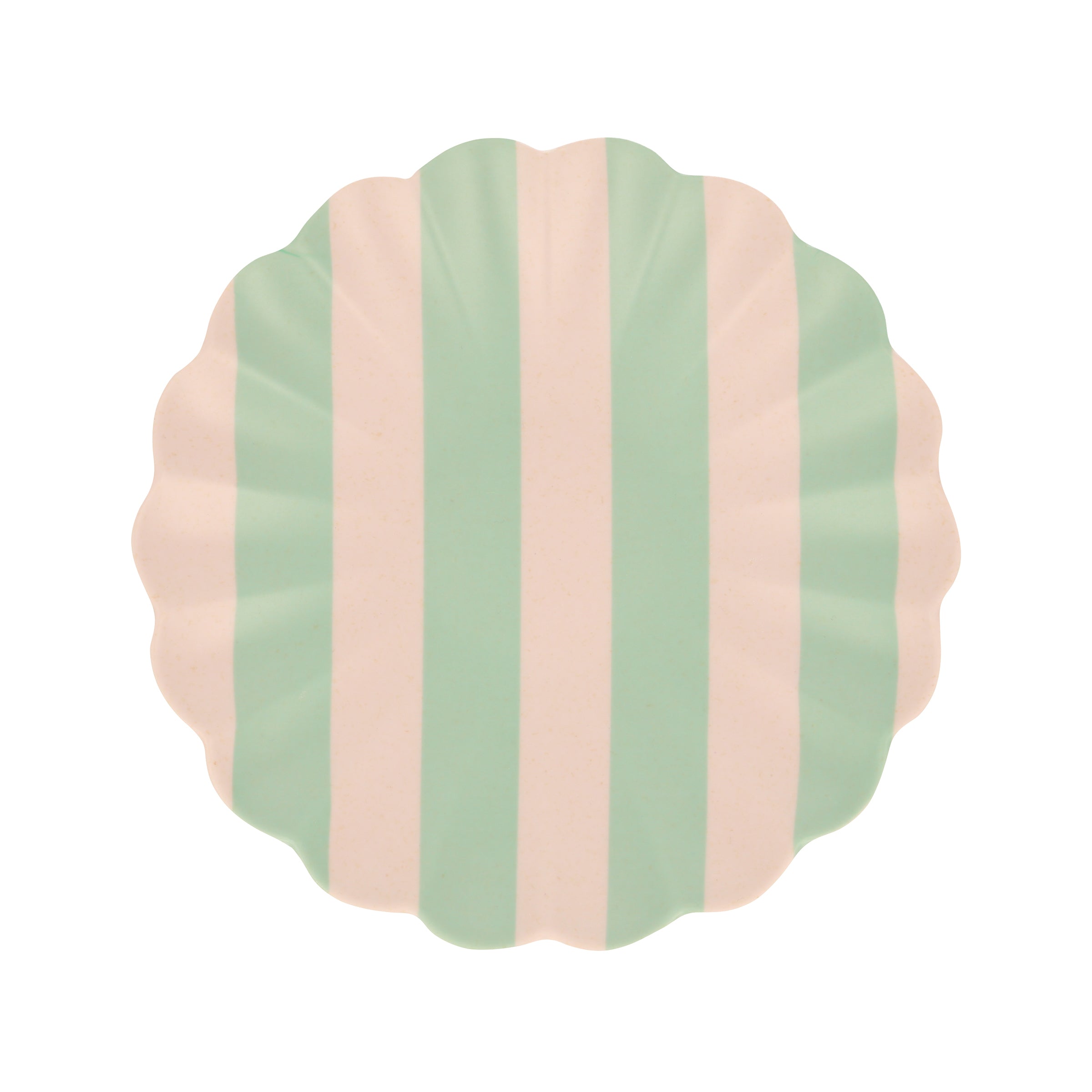 Stripey Assorted Bamboo Small Plates. Set of 6 - Image 4