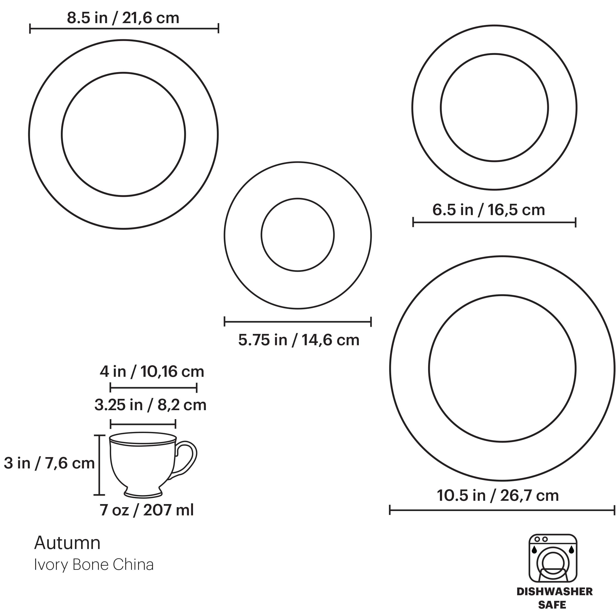 Autumn 5-Piece Place Setting - Image 13