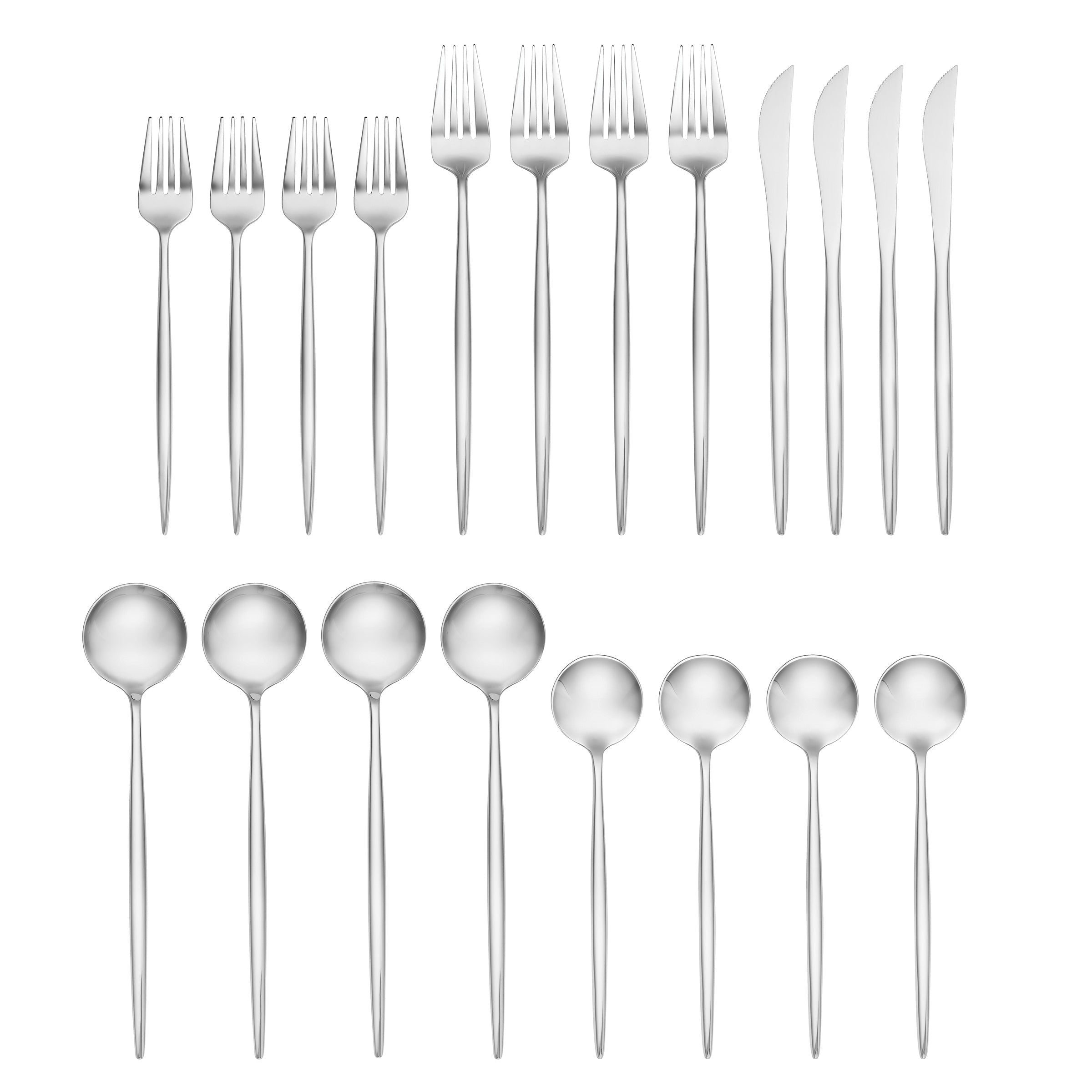 Zephyr 20-Piece Flatware Set - Image 3