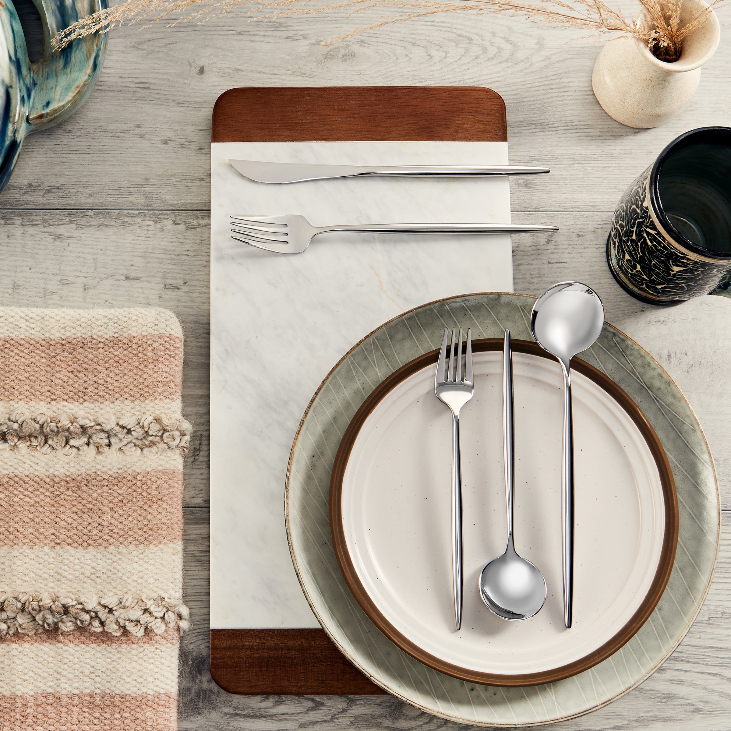 Zephyr 20-Piece Flatware Set - Image 4