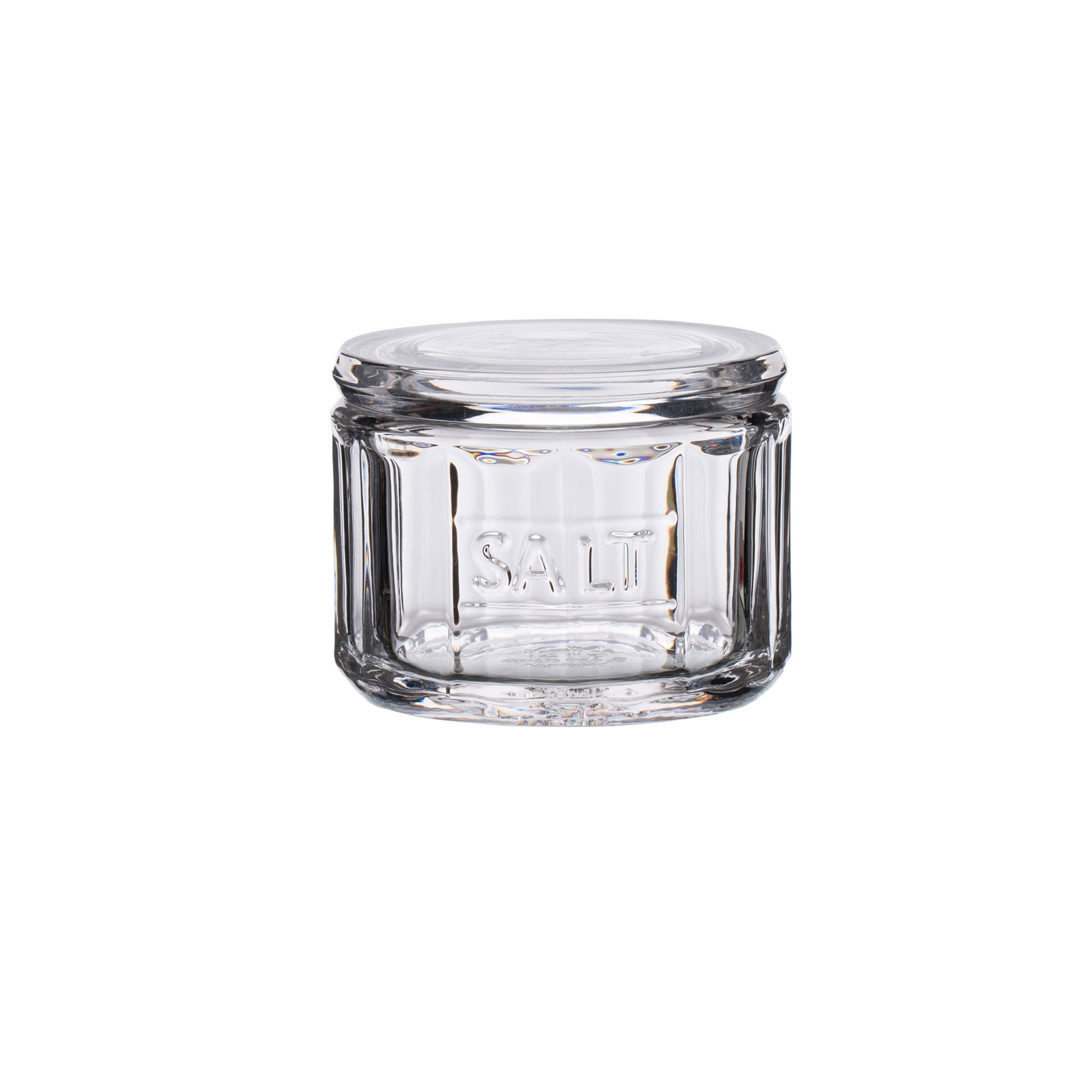 Glass Salt Pot with Scoop