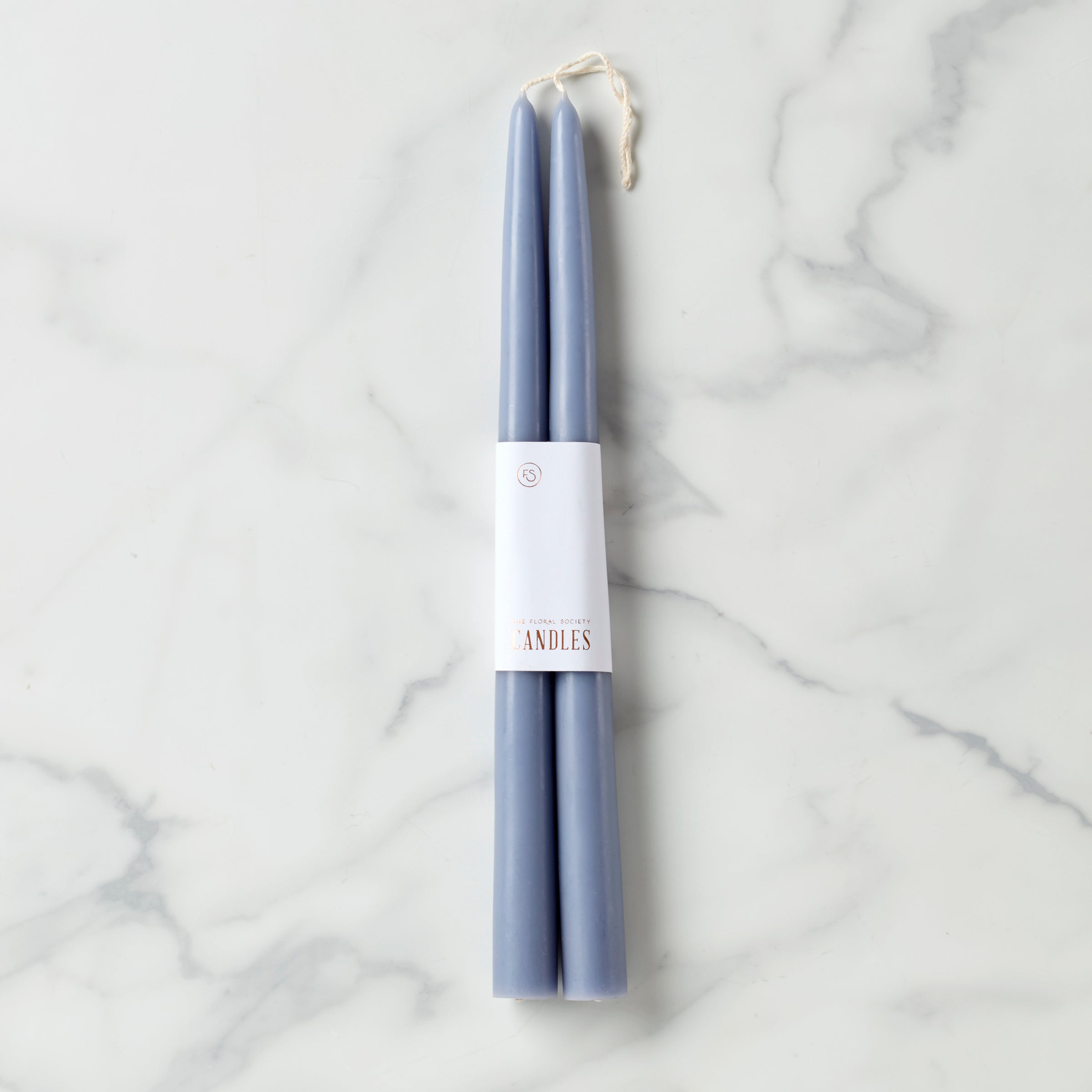 Dipped Heron 12 Taper Candle. Set of 2