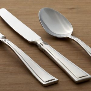 Alternative view of Butler 45-Piece Flatware Set