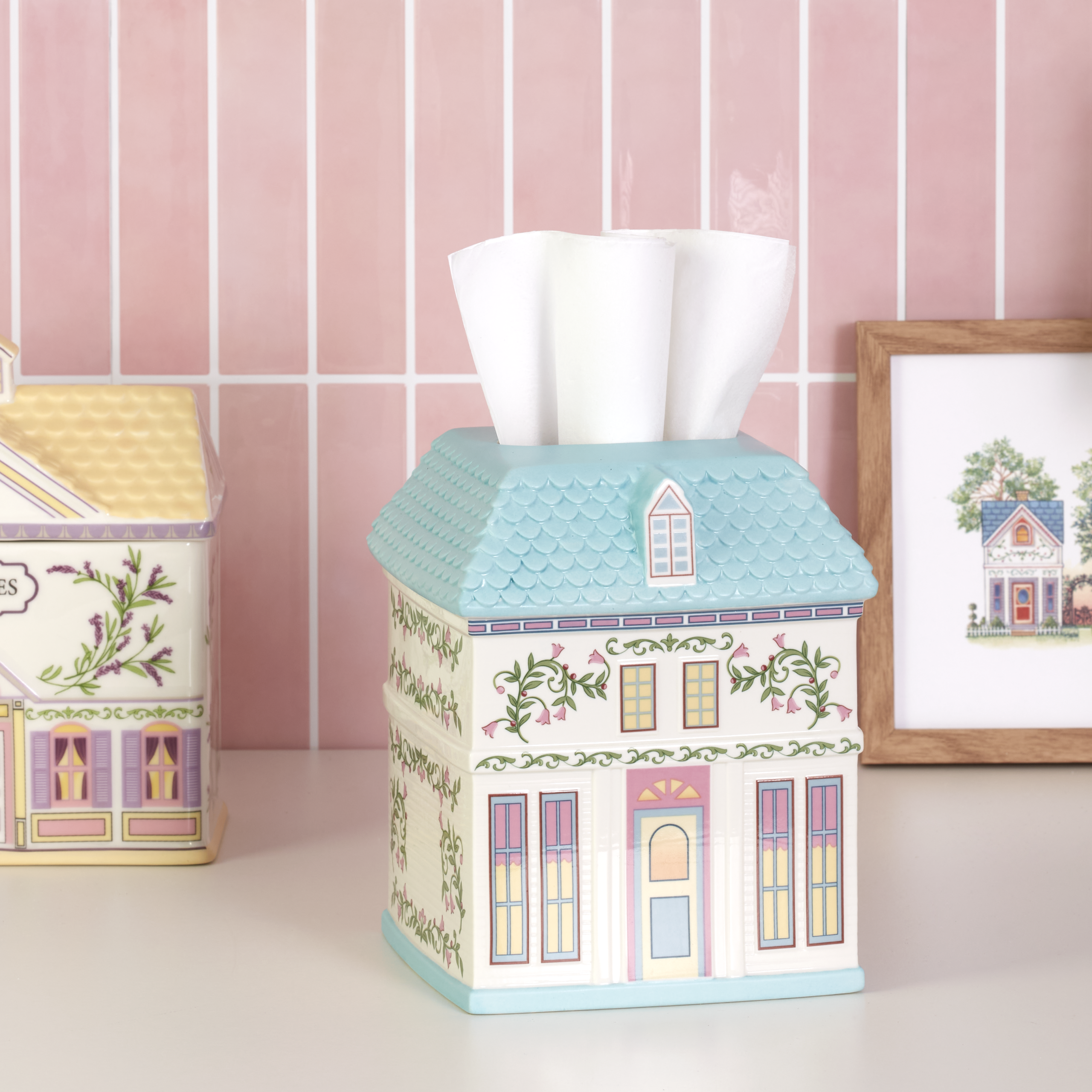 Lenox Spice Village Tissue Box Holder - Image 3