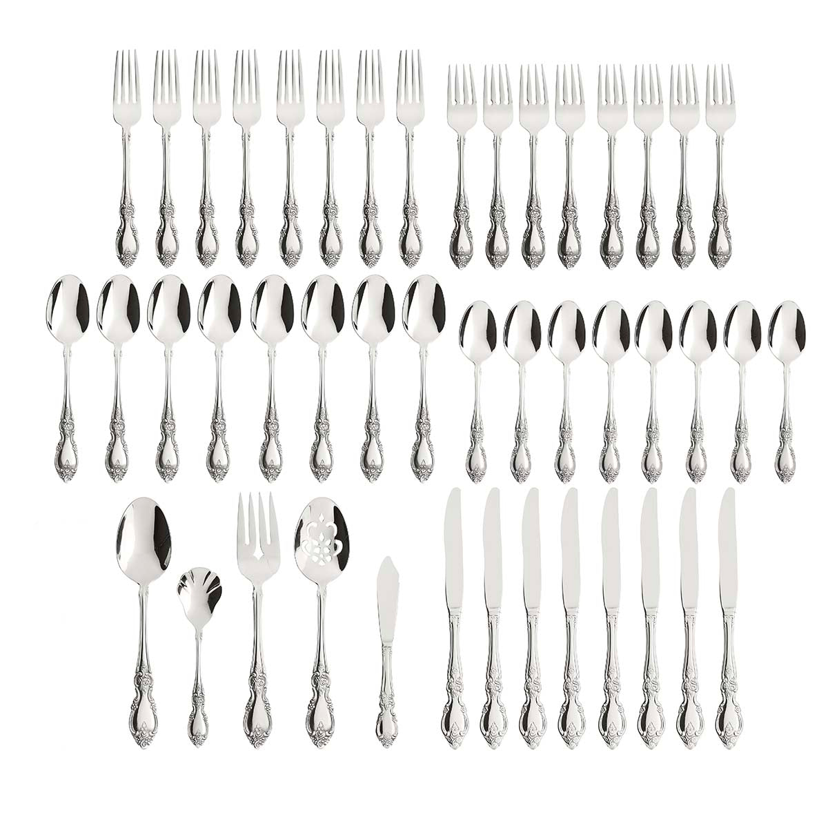 Louisiana 45-Piece Flatware Set - Image 3