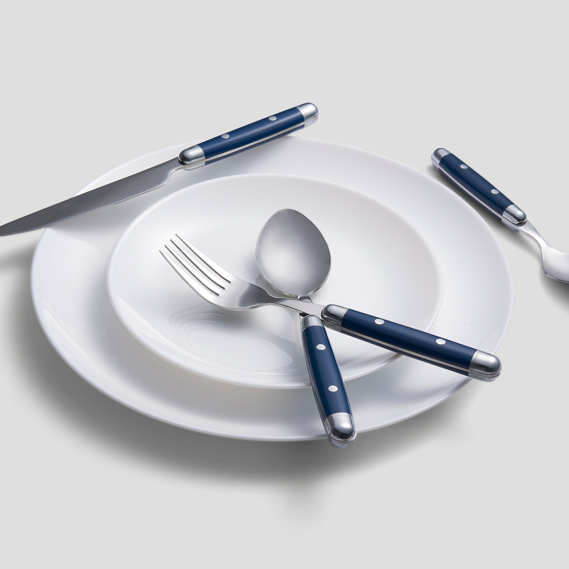 Jubilee Blue 16-Piece Flatware Set - Image 2