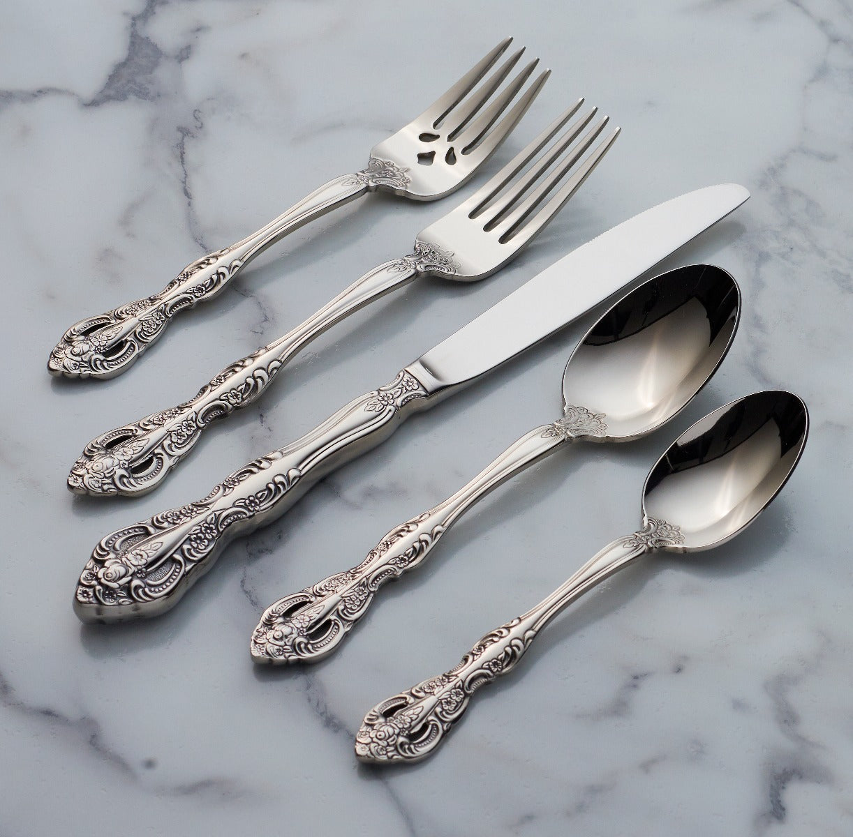 Michelangelo 20-Piece Flatware Set - Image 4