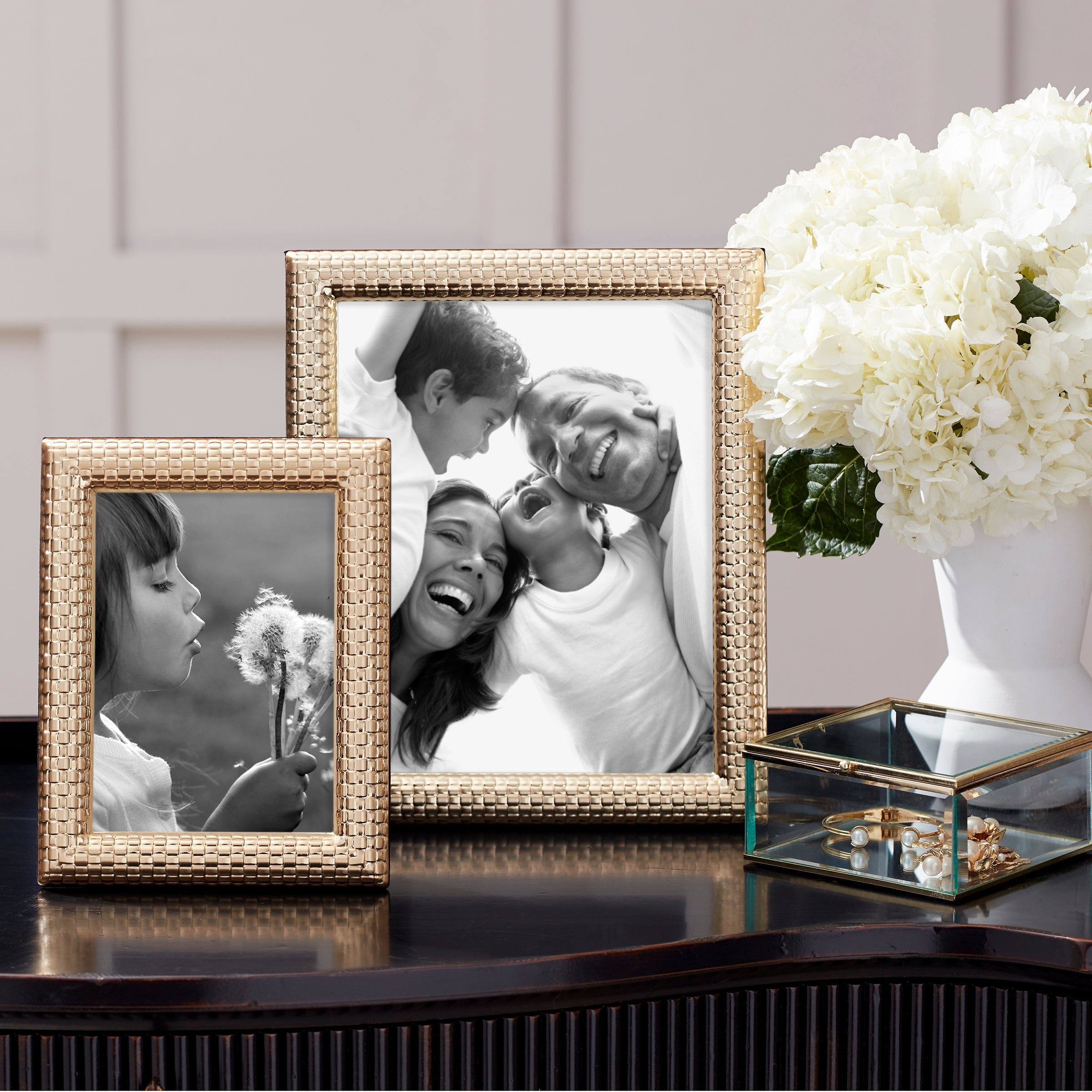 Watchband Satin Gold 5x7 Photo Frame - Image 2